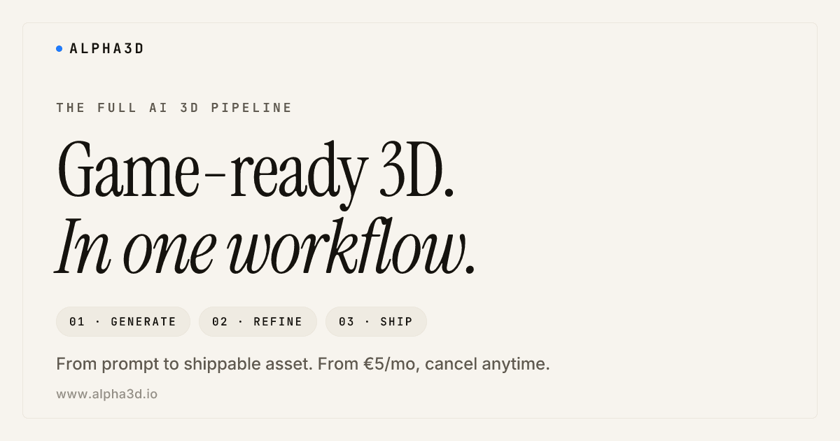 Alpha3D