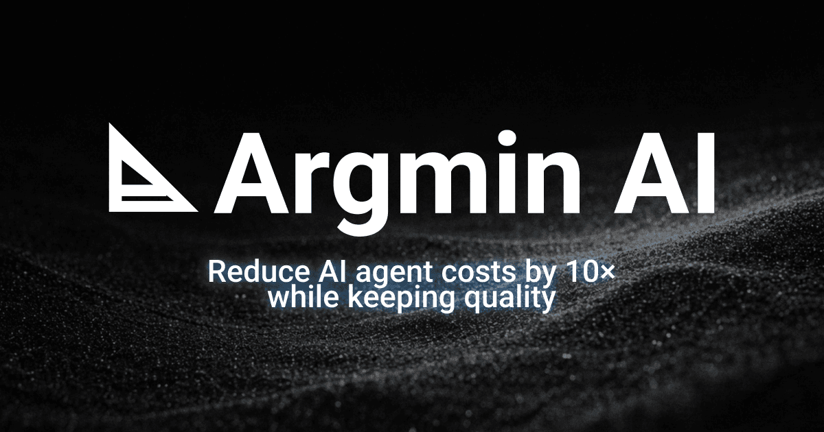 Argmin AI, system level LLM cost optimization for agents and RAG