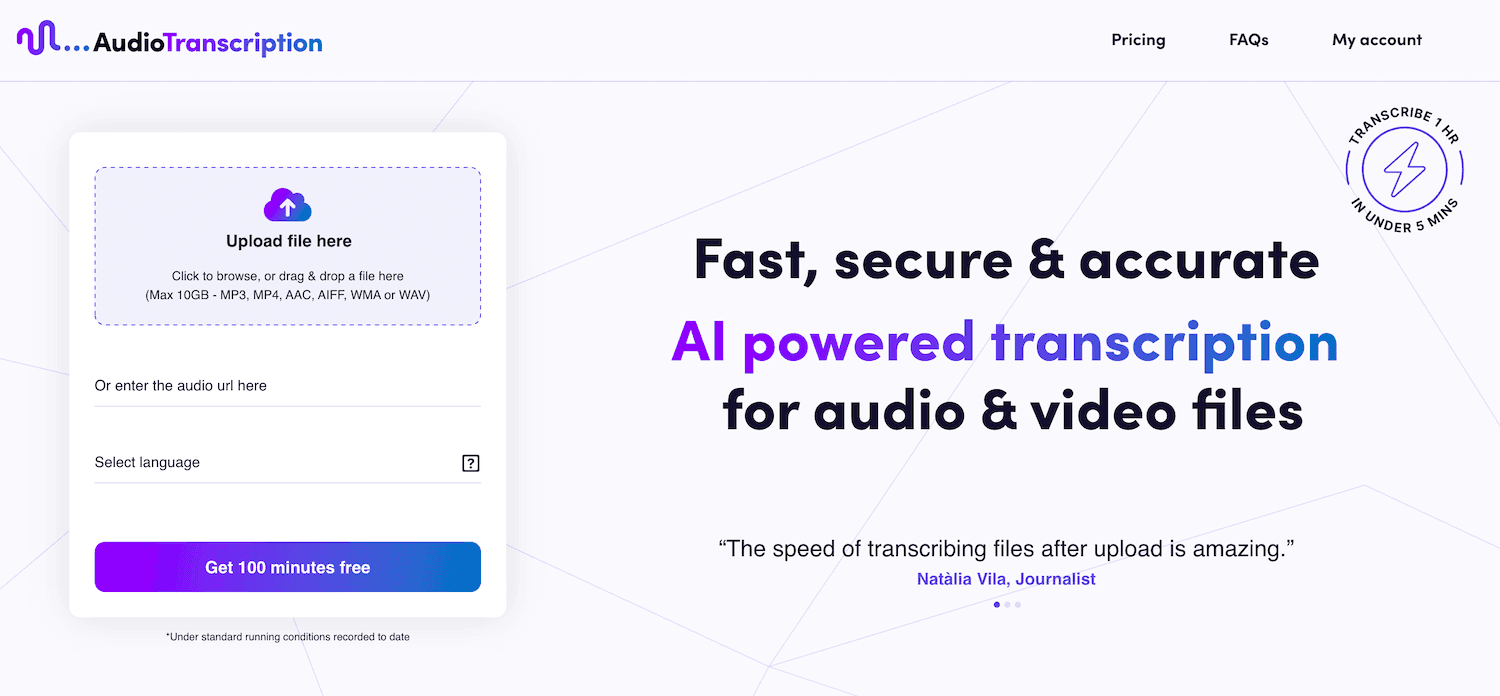 AudioTranscription