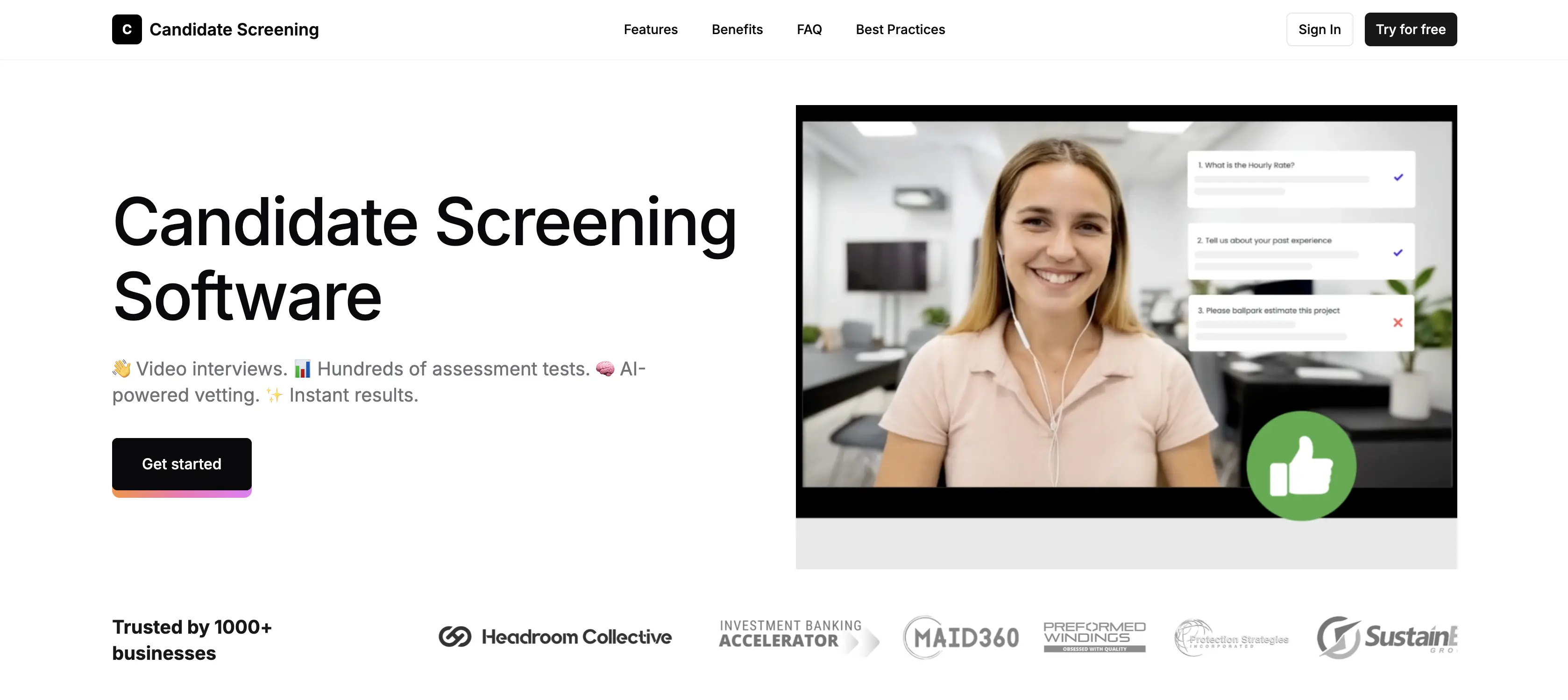 Candidate Screening - AI-Powered Hiring & Assessment Platform