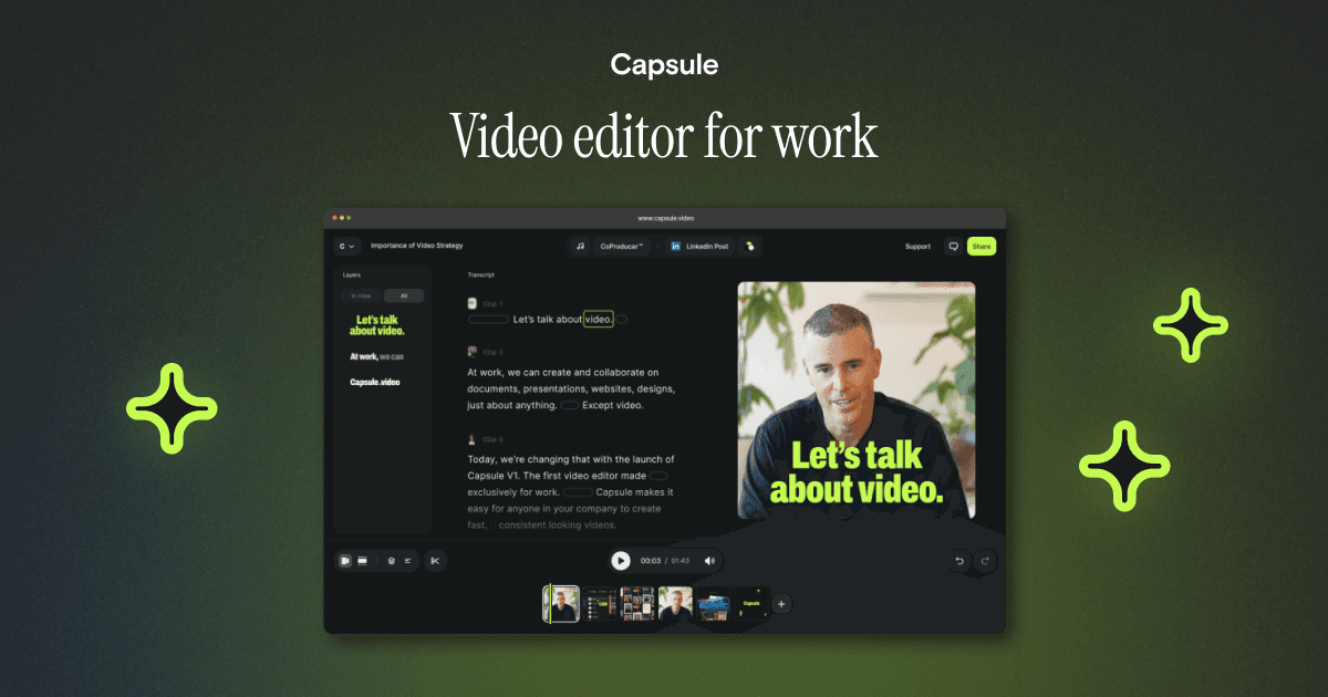 Capsule Video AI