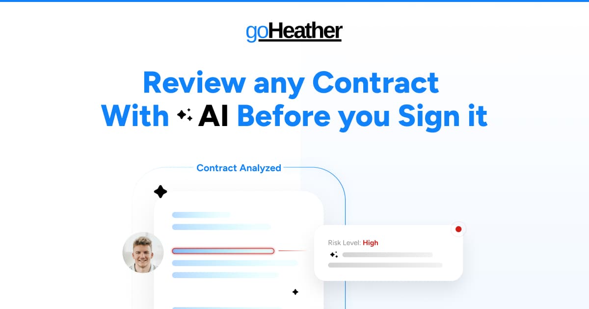goHeather AI Contract Review