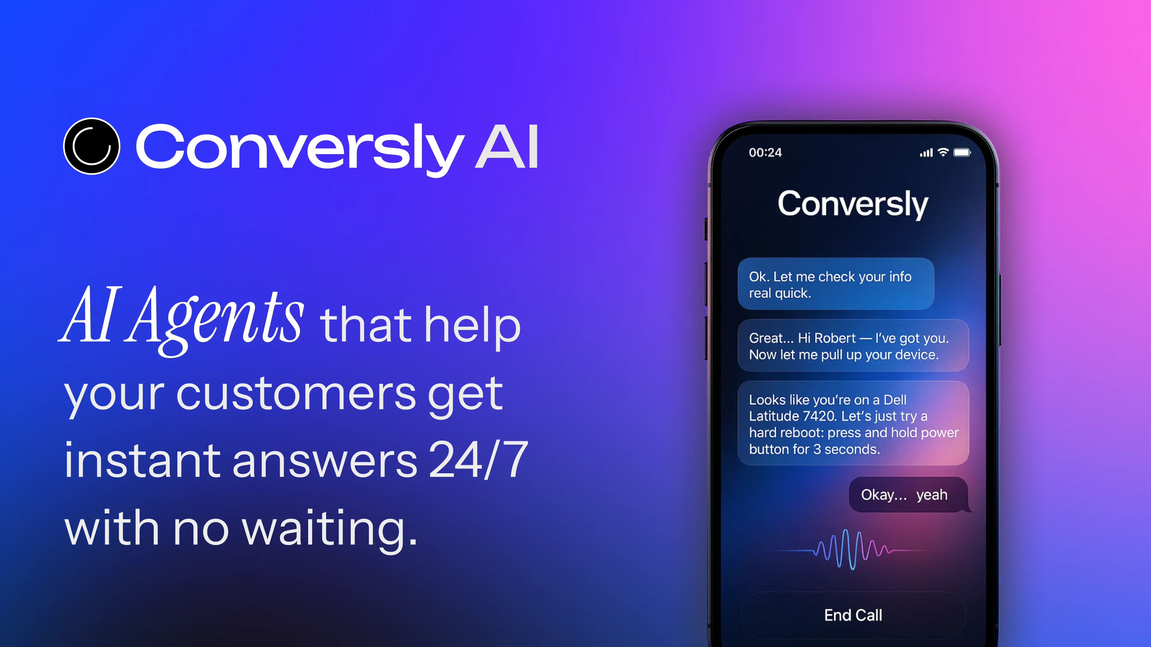 conversly