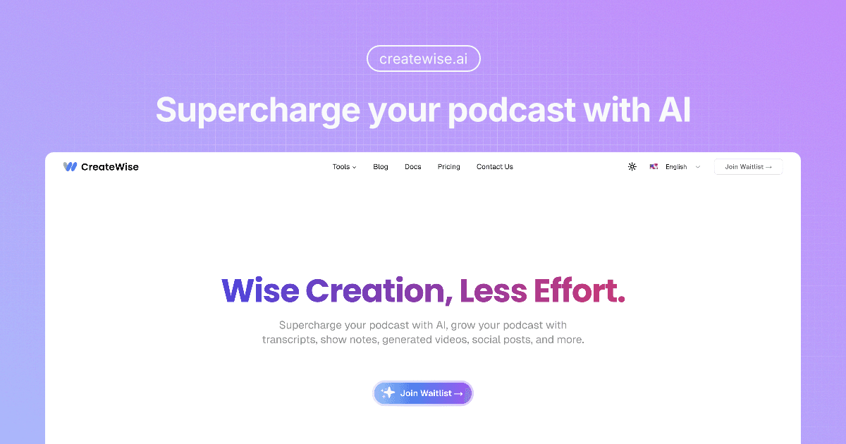 CreateWise AI