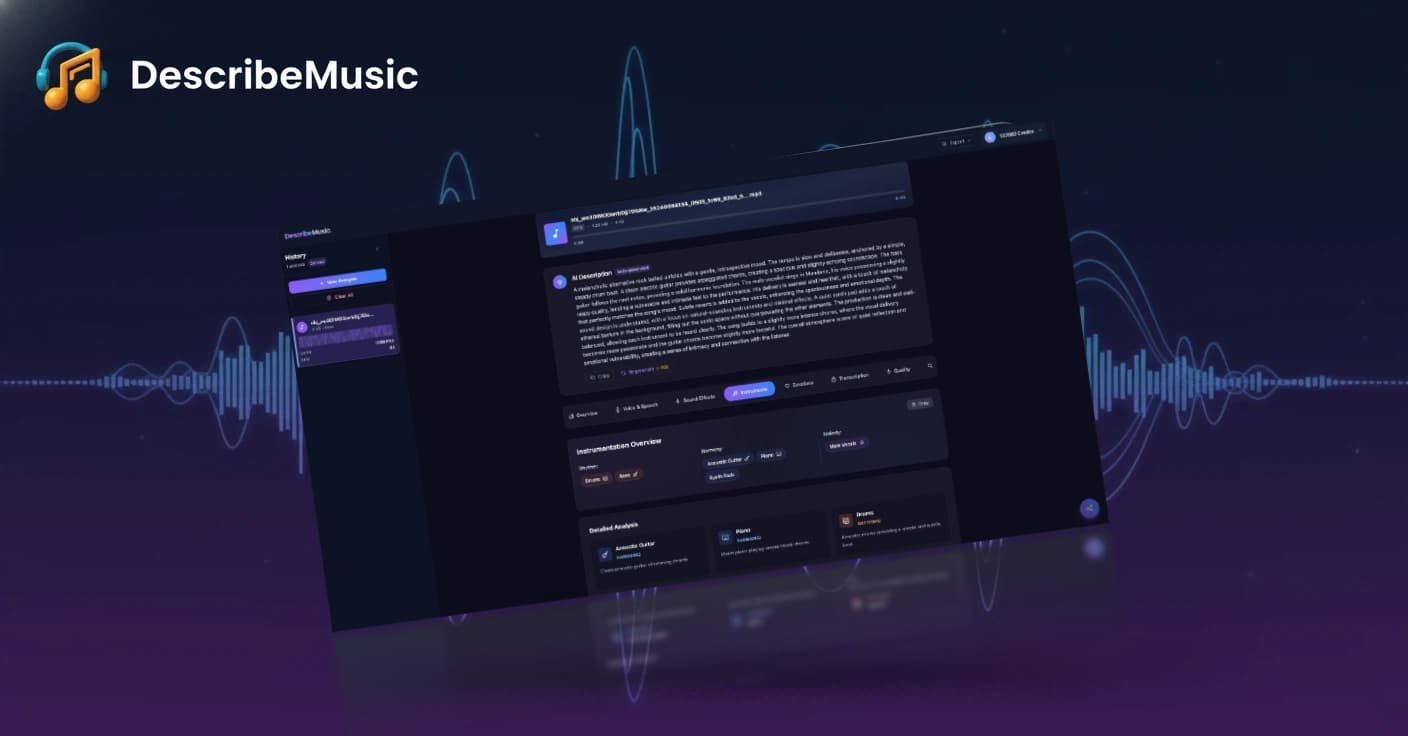 Describe Music AI