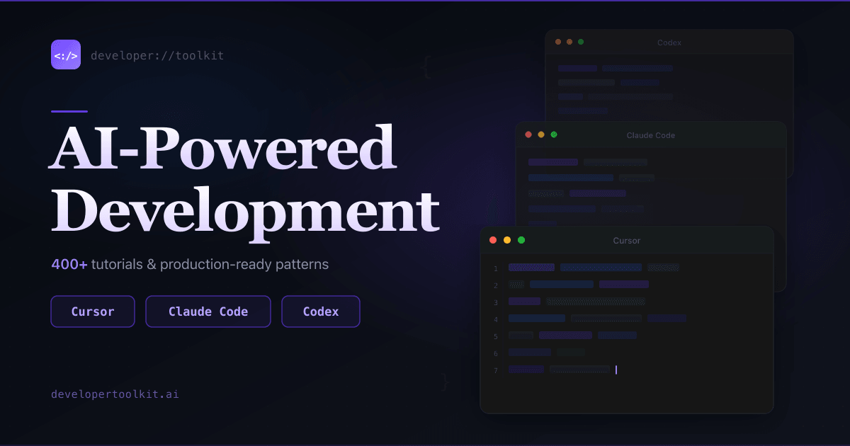 Developer Toolkit
