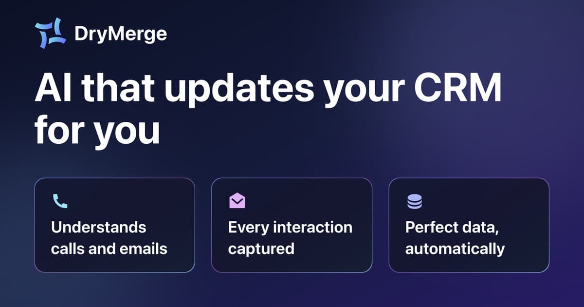 DryMerge