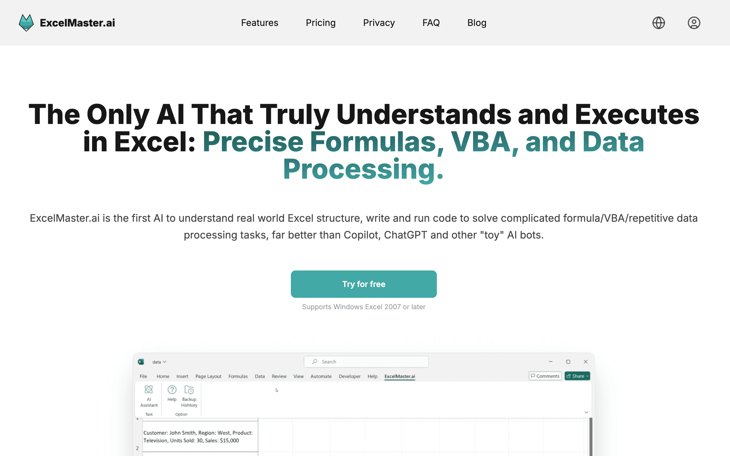 Excel Master