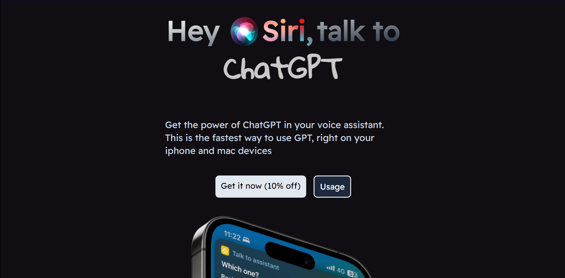 SiriGPT