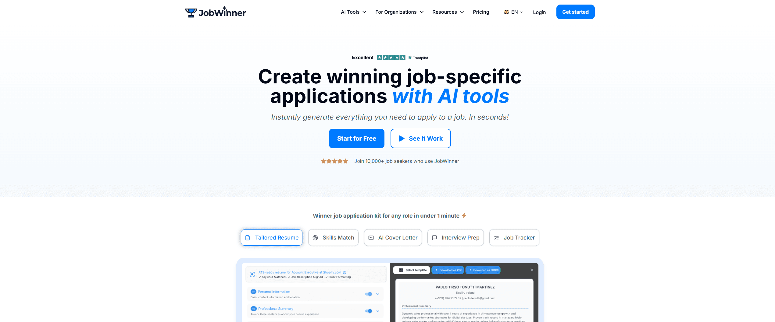 JobWinner AI