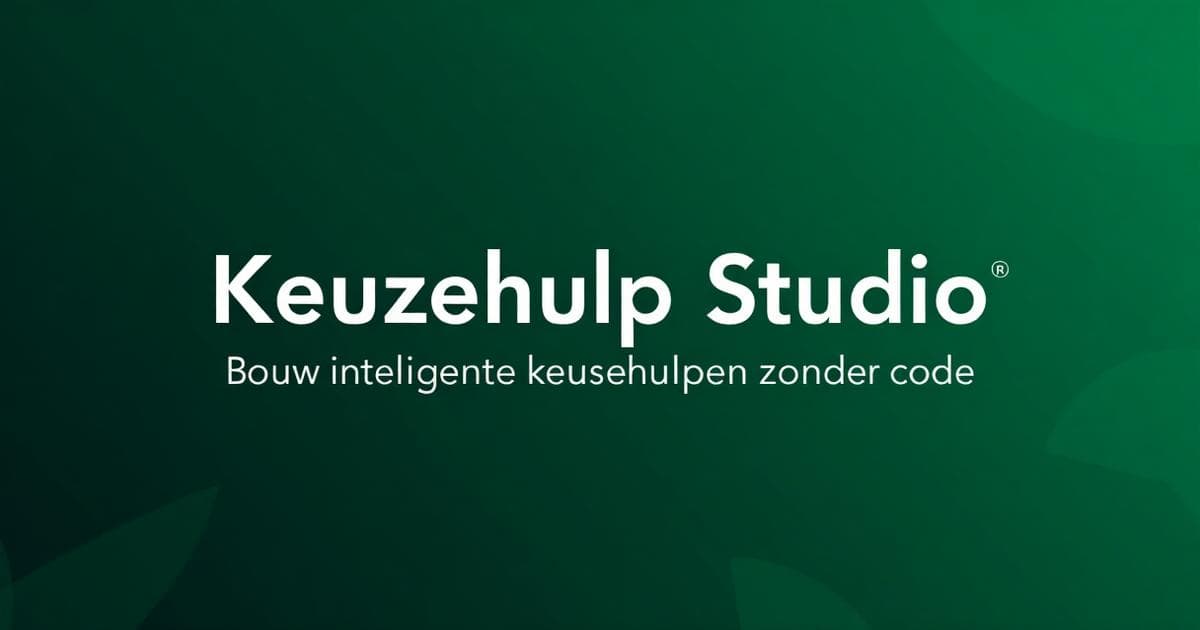 Keuzehulp Studio