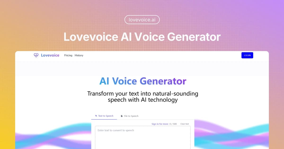 lovevoice AI