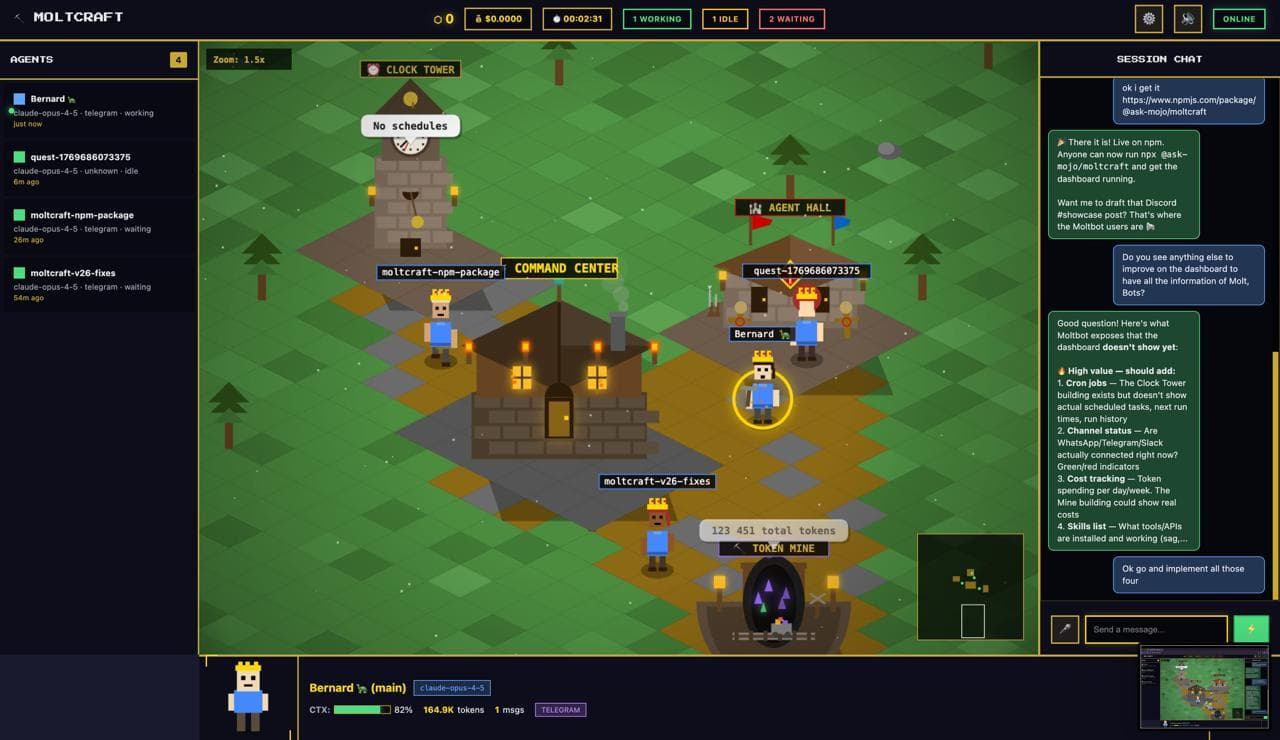 Moltcraft