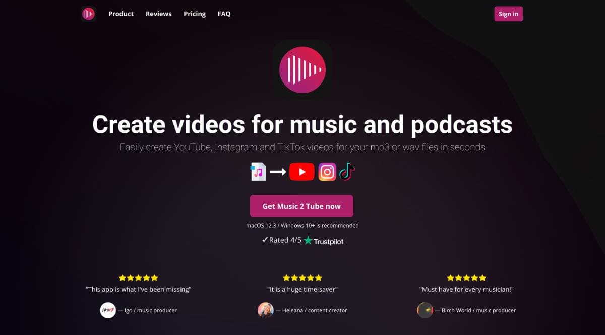 Music 2 Tube