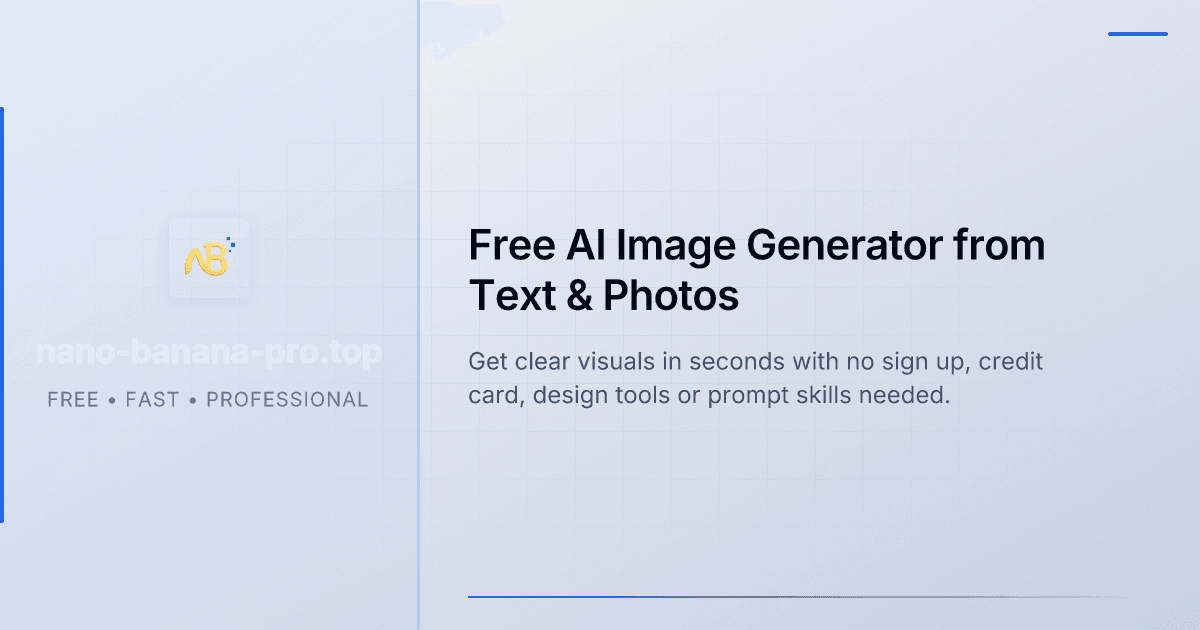 Nano Banana Pro - Free AI Image Generator Online