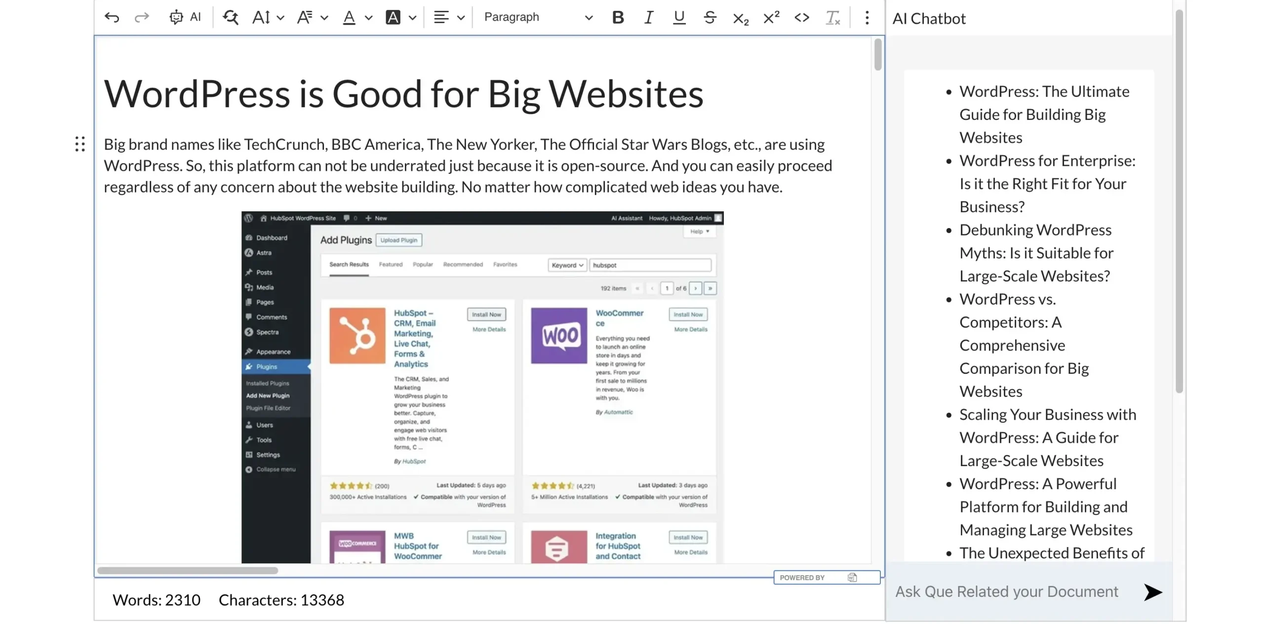 Online Word Editor