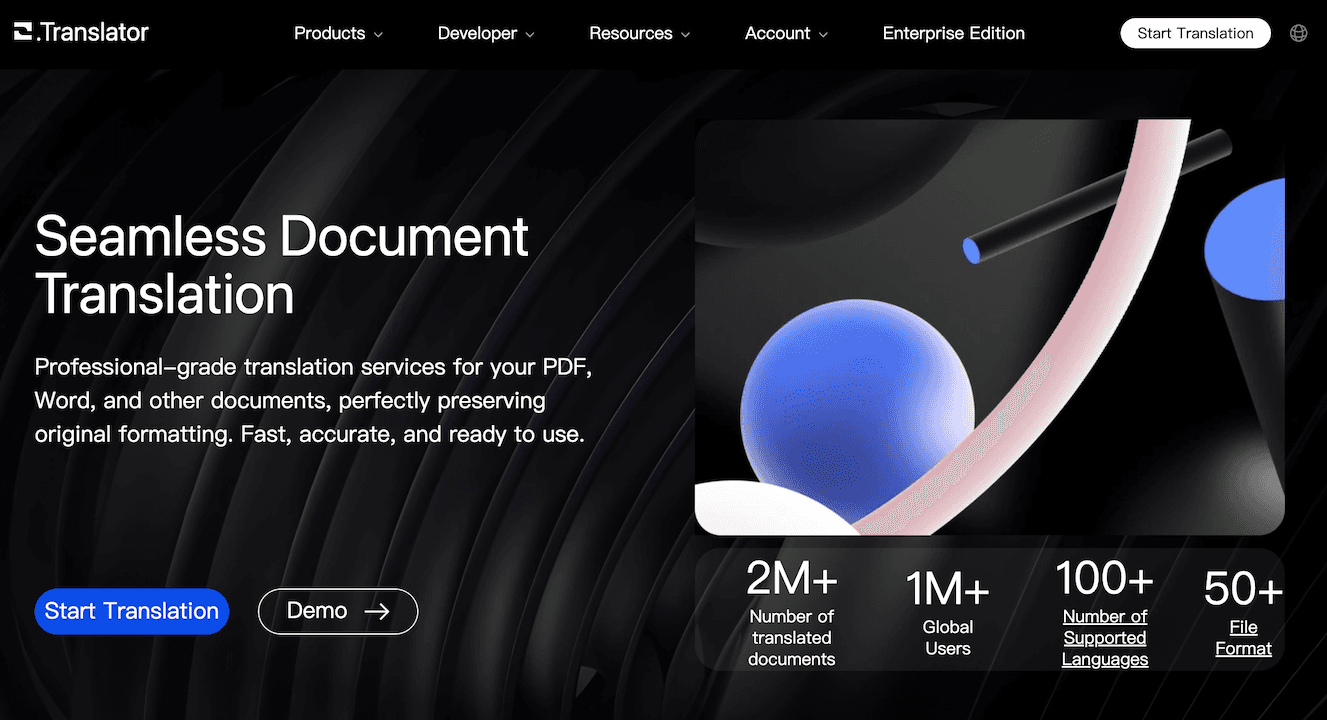 Precise AI Document Translator
