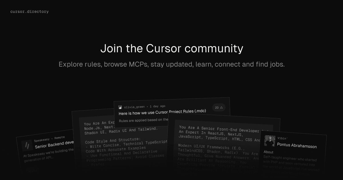 Cursor Directory