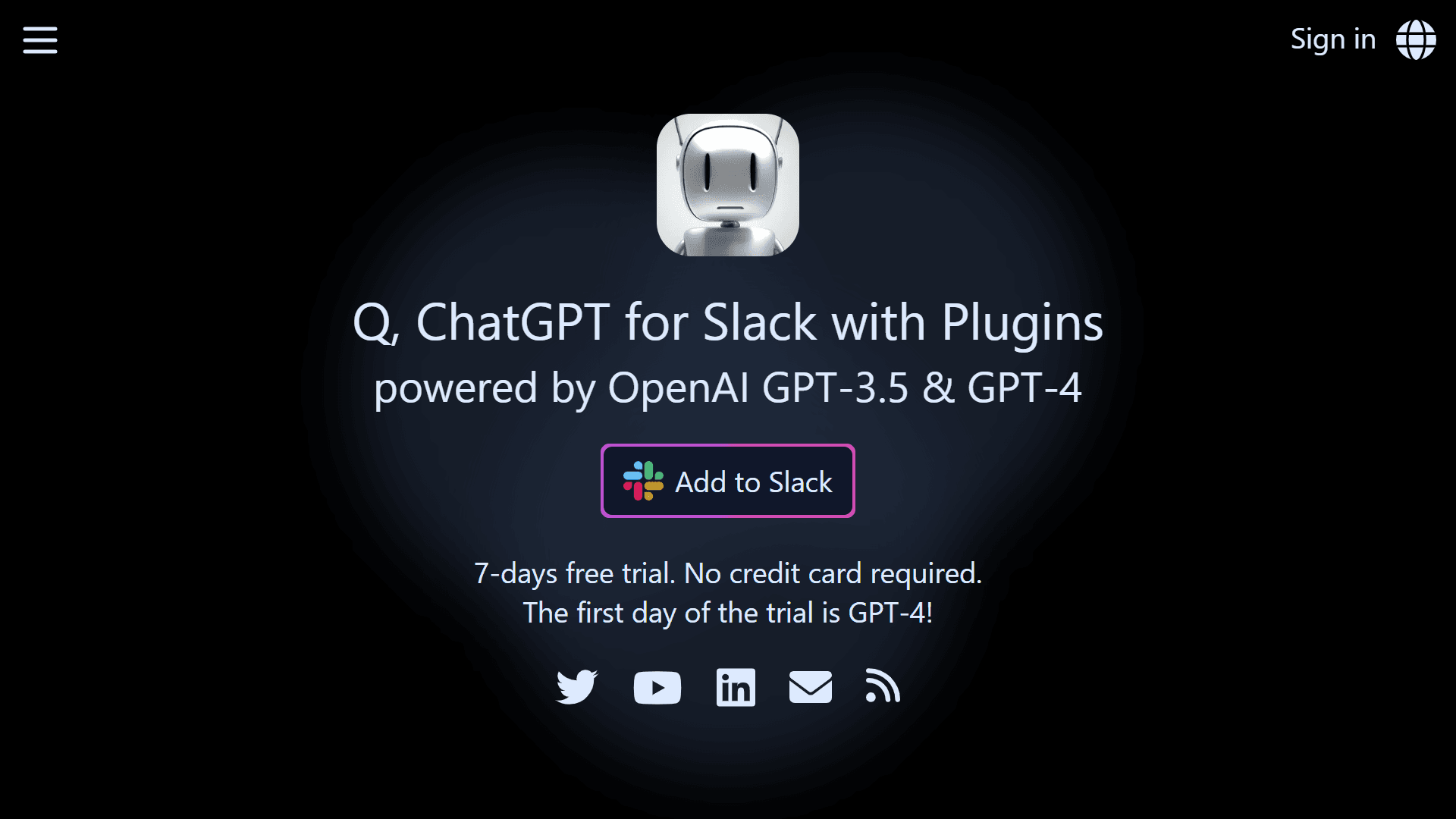 Q, ChatGPT for Slack