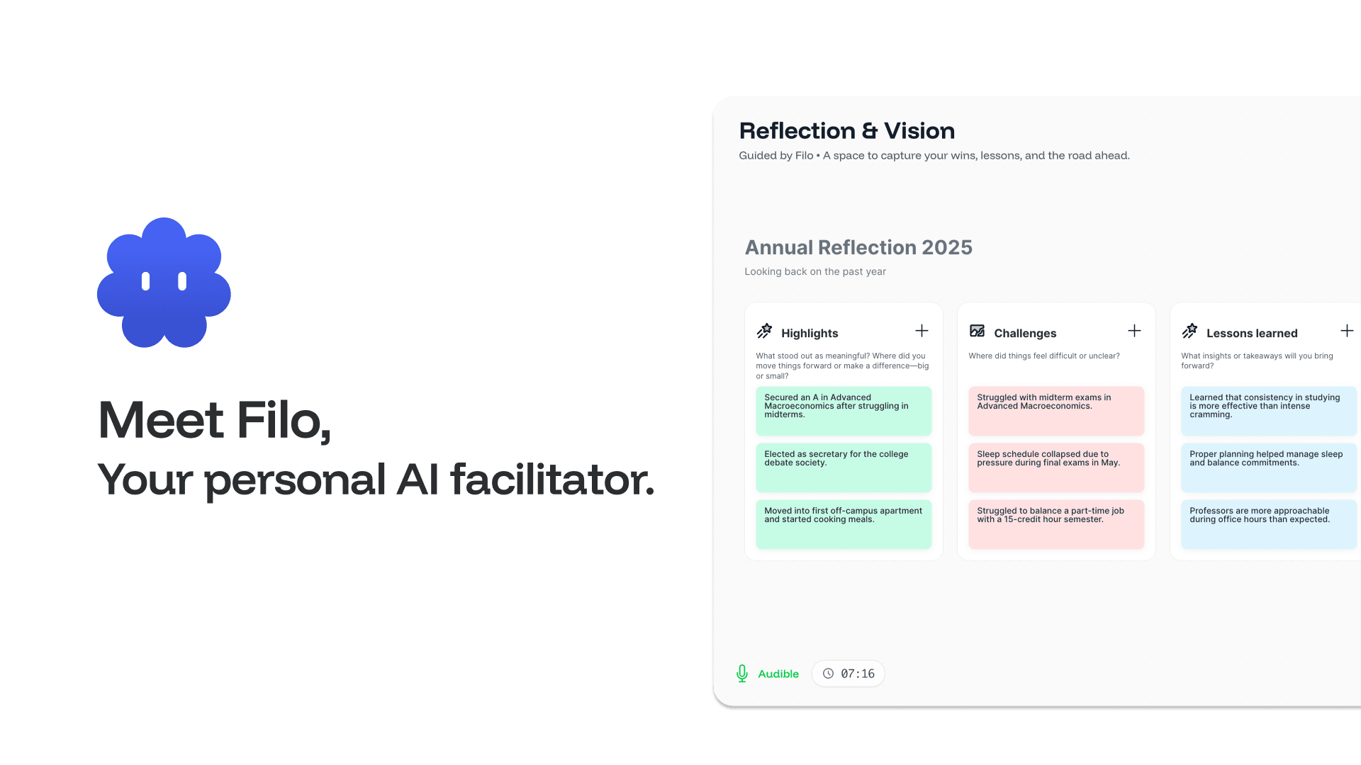 Reflect with Facilitron