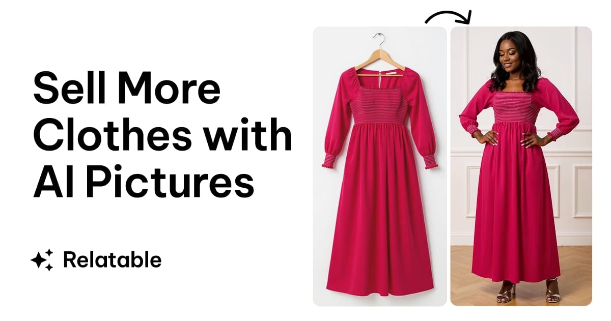 Relatable – AI Fashion Model Photos