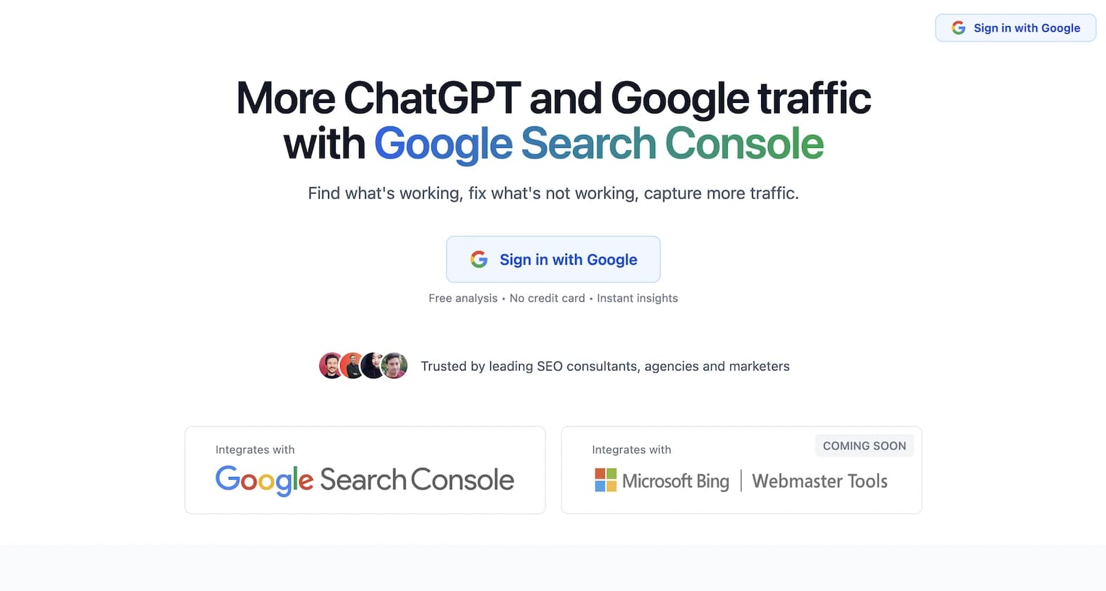 Search Console Audit