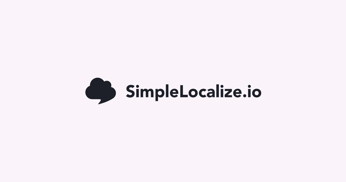 SimpleLocalize