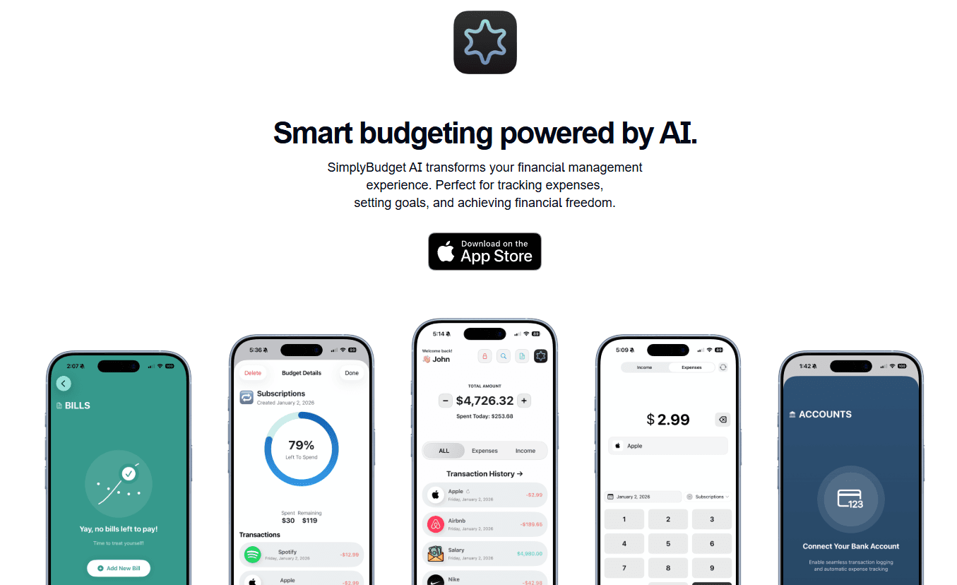 SimplyBudget AI