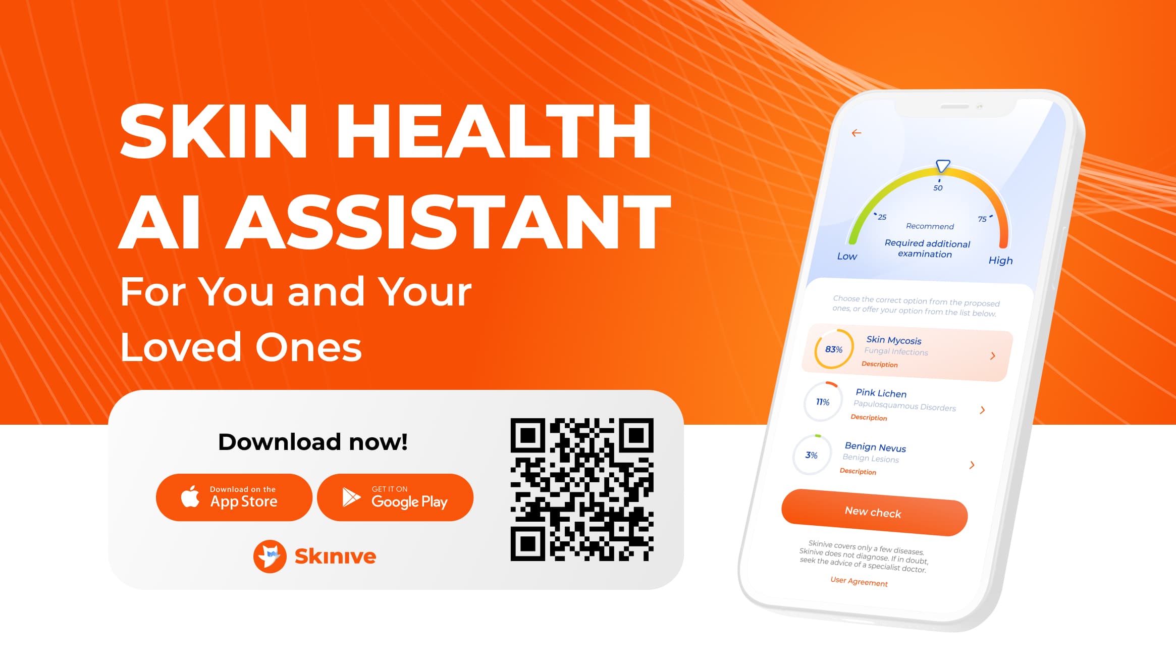 Skinive – AI Skin Health Scanner: Apps & API
