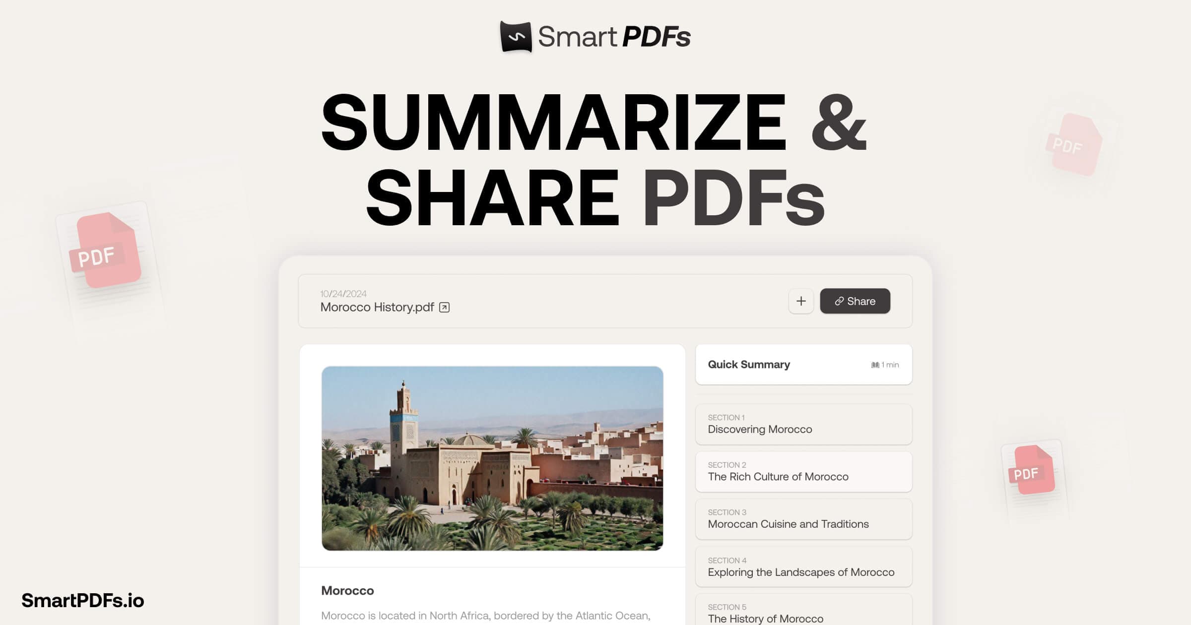 Smart PDFs
