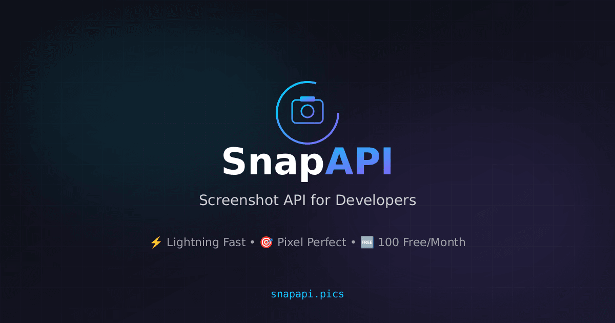 SnapAPI