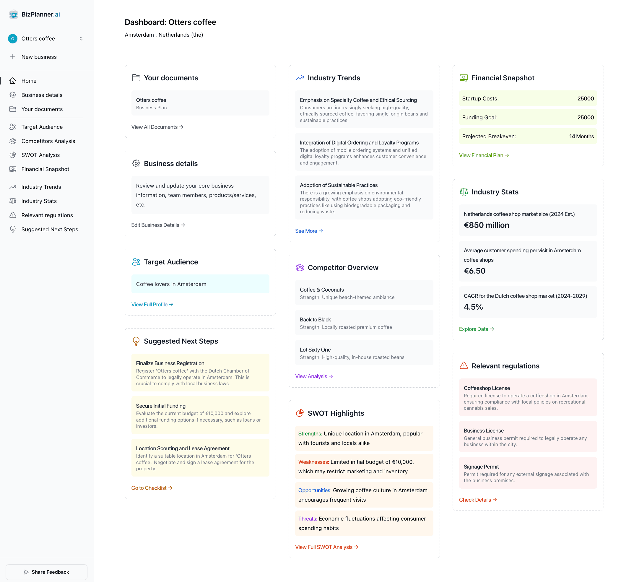 BizPlanner AI