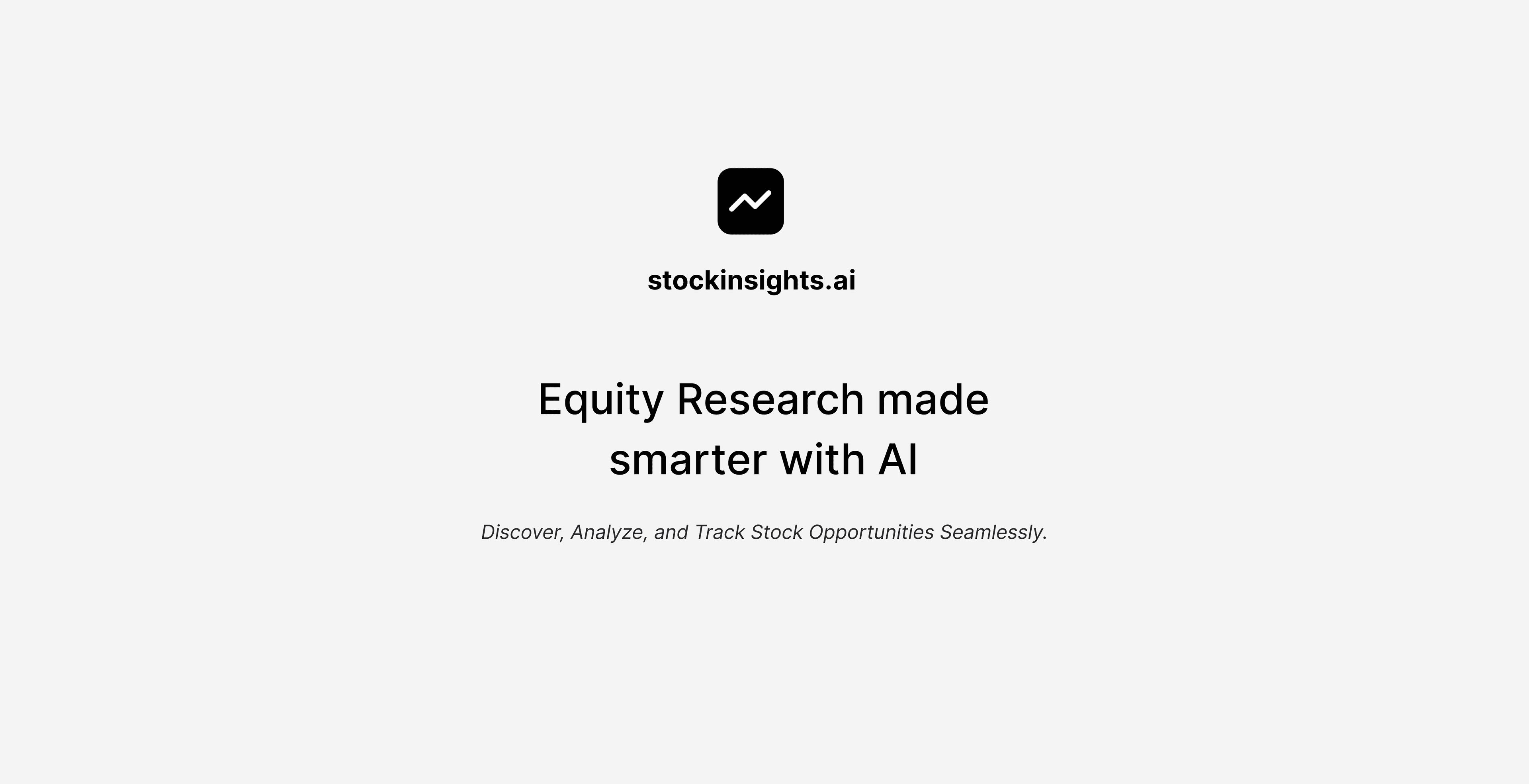 StockInsights AI