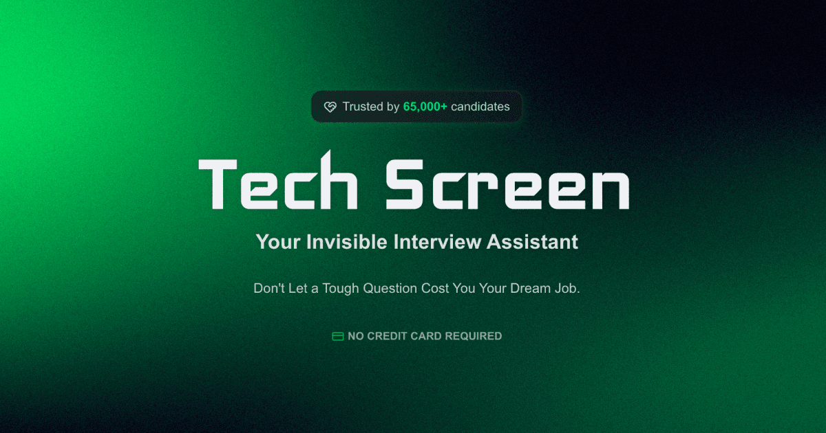 Tech Screen
