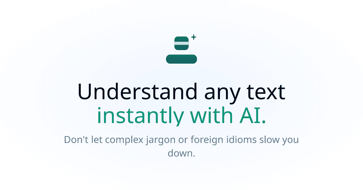 Text Clarifier AI for Chrome