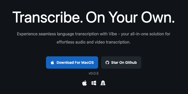 Vibe Transcribe