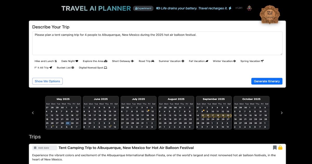 Travel Bug AI