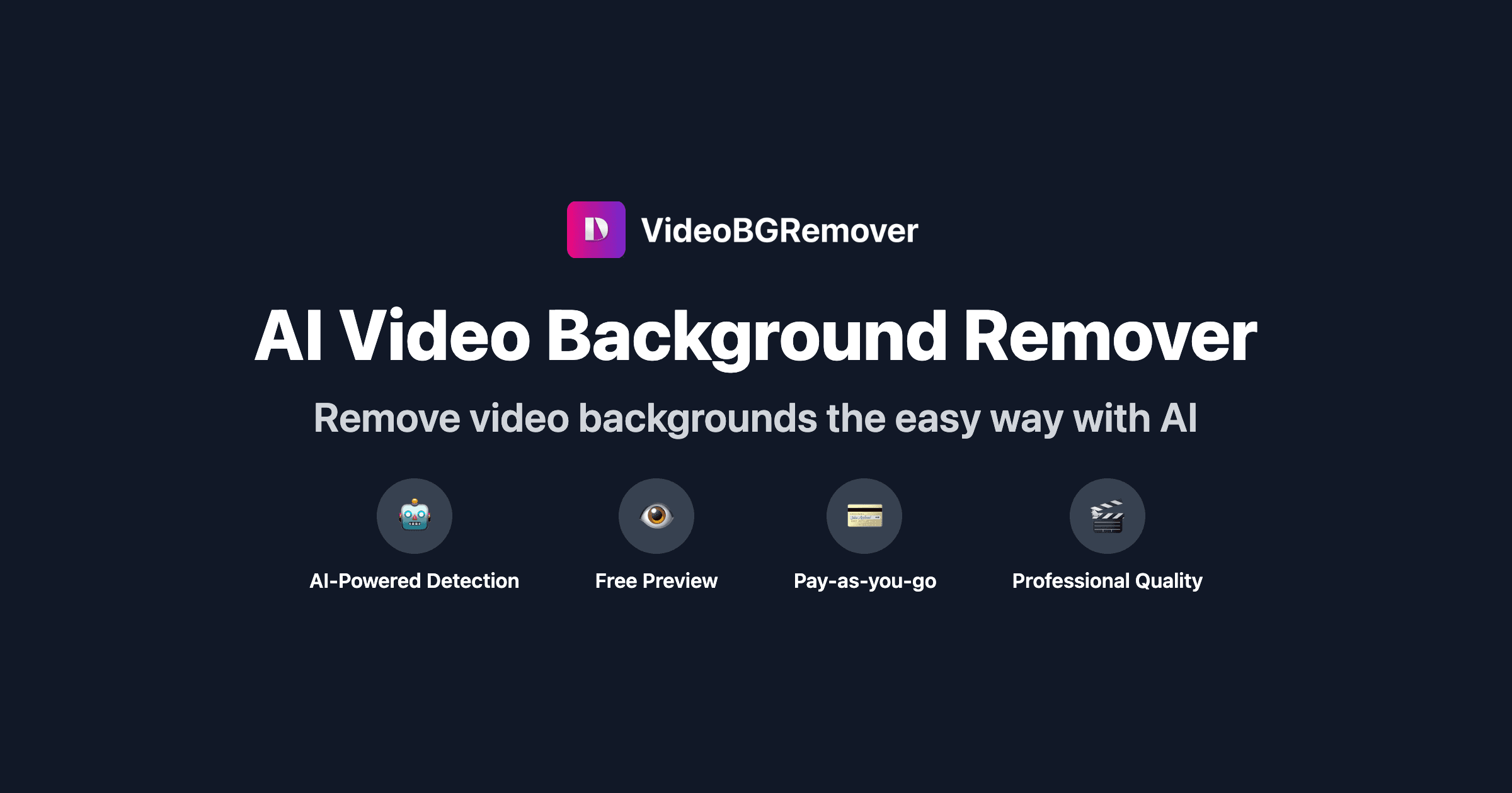 VideoBGRemover