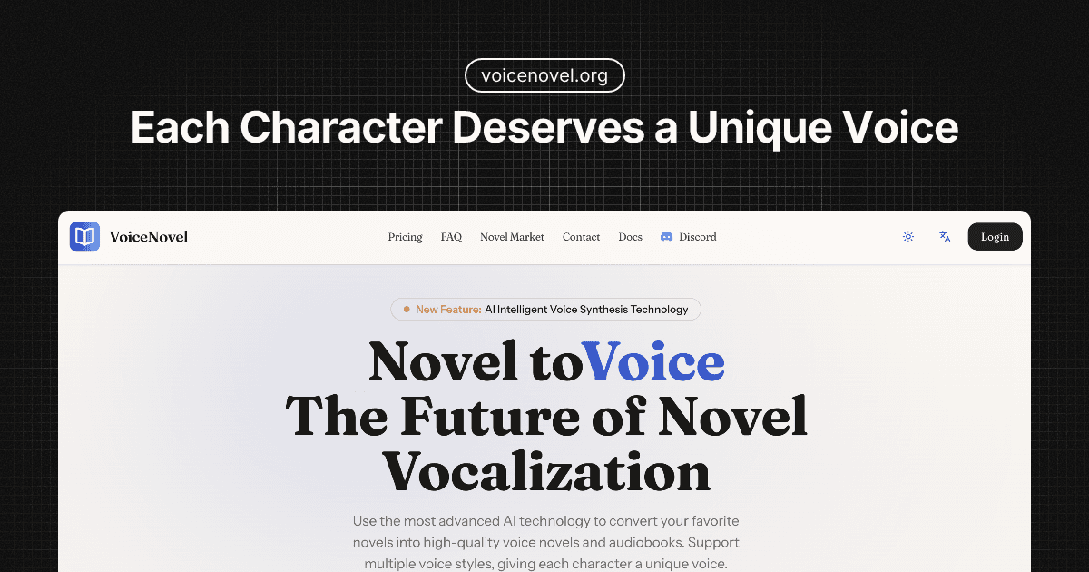 VoiceNovel