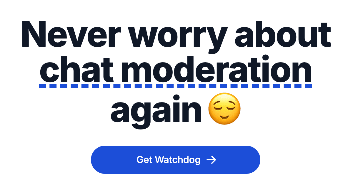 Watchdog - AI Content Moderator
