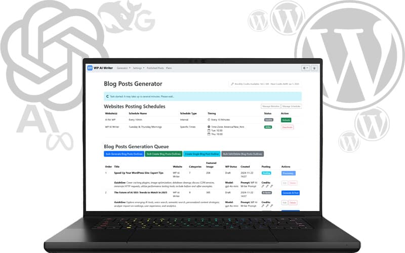 WP AI Writer