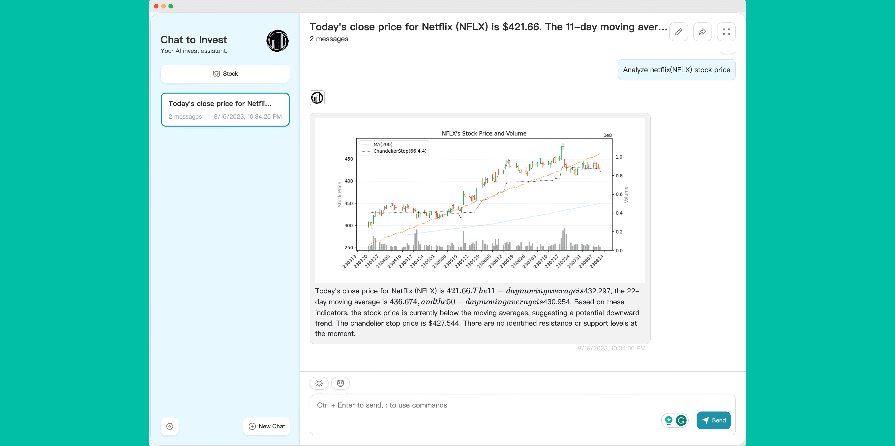 Chat2Invest