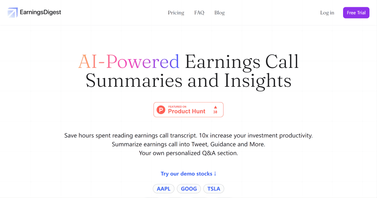 EarningsDigest