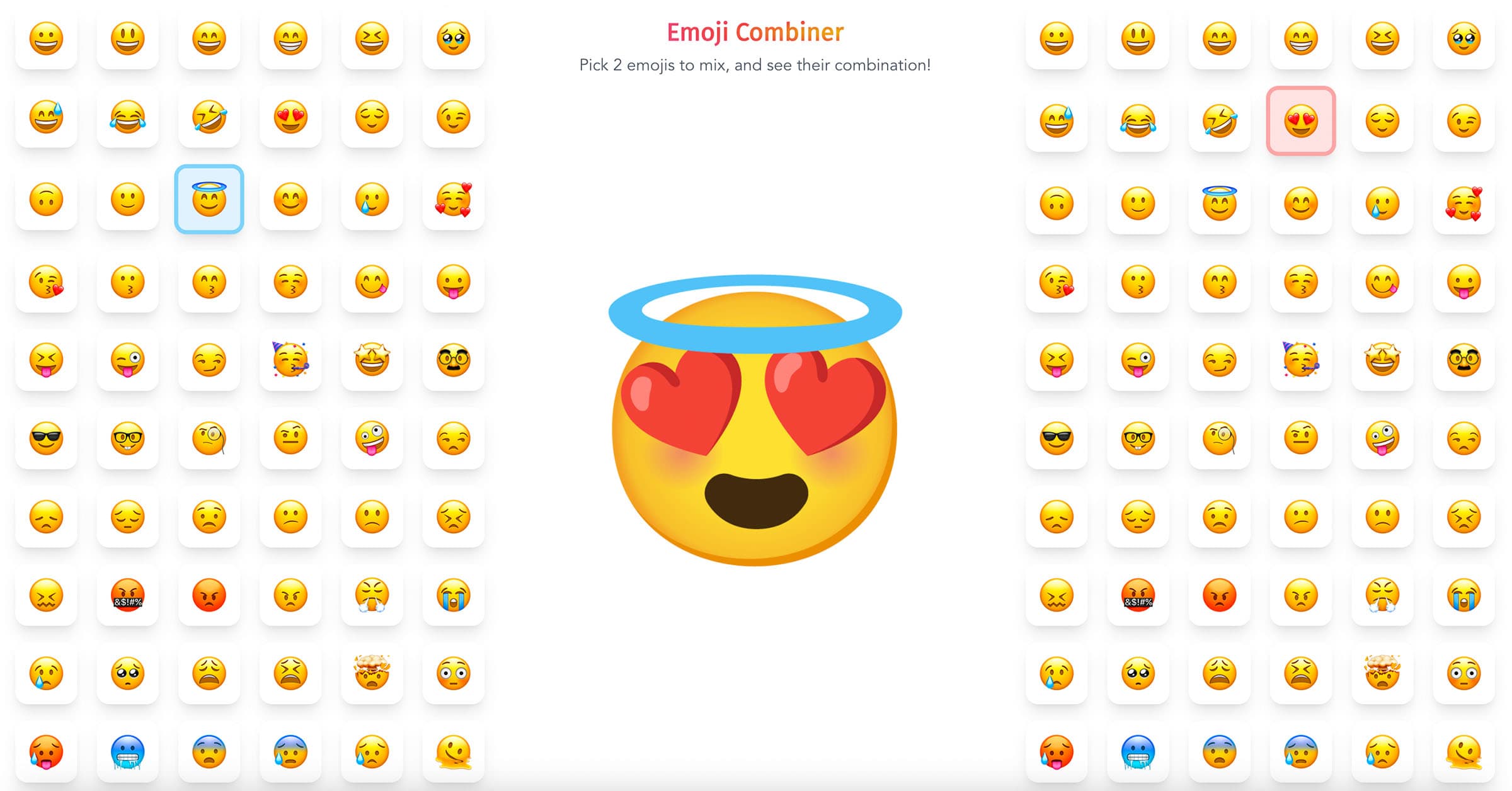 Emoji Combiner