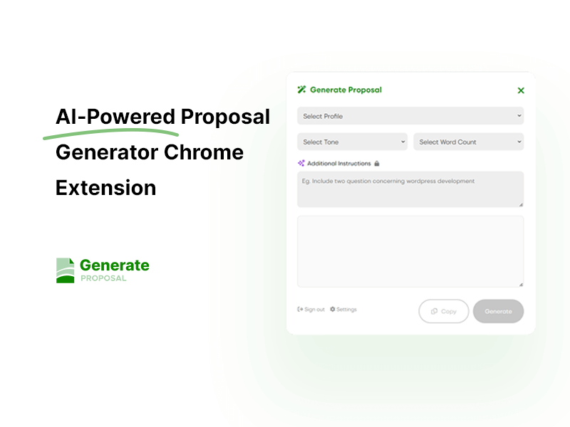 AI-Powered Proposal Generator