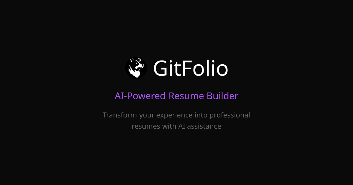GitFolio