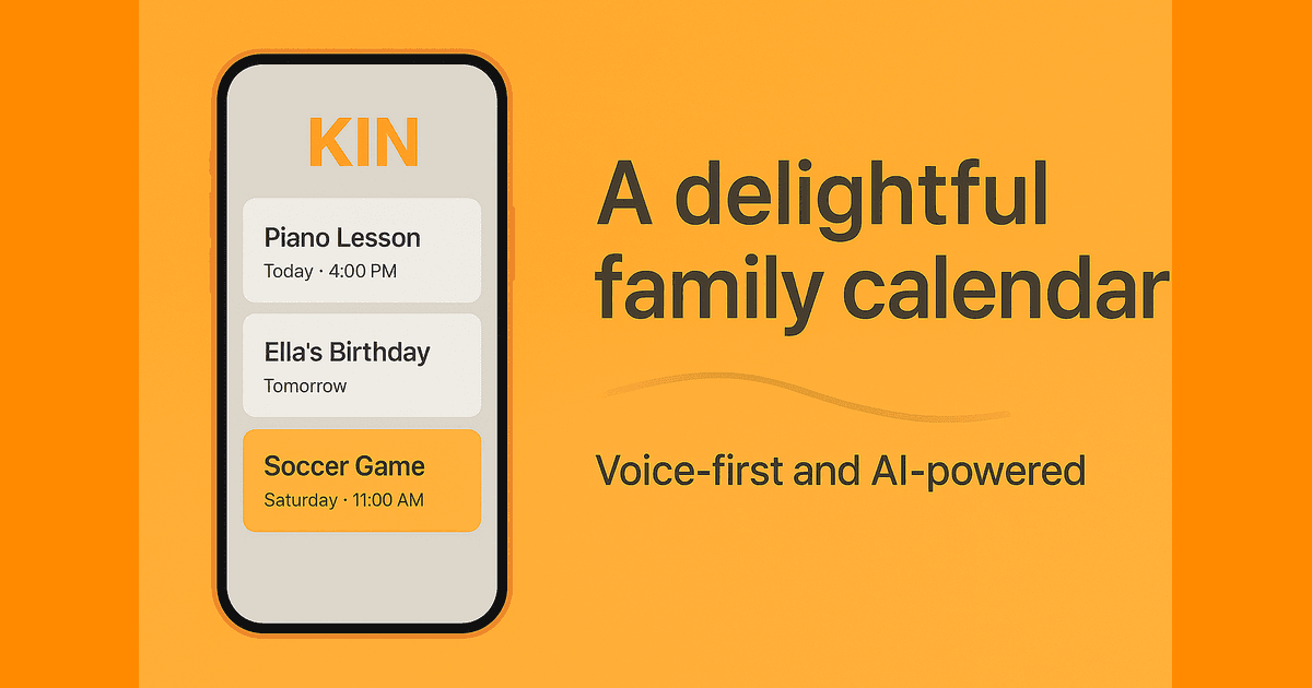 KIN: Family Calendar