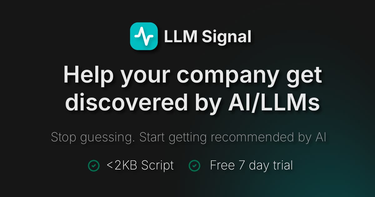 LLM Signal