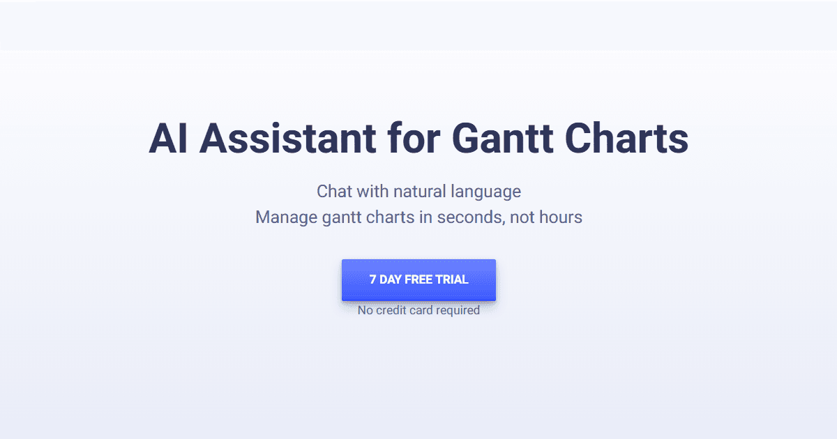 Online Gantt
