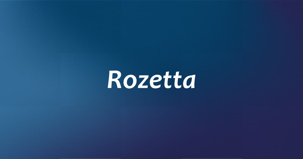 Rozetta Jp